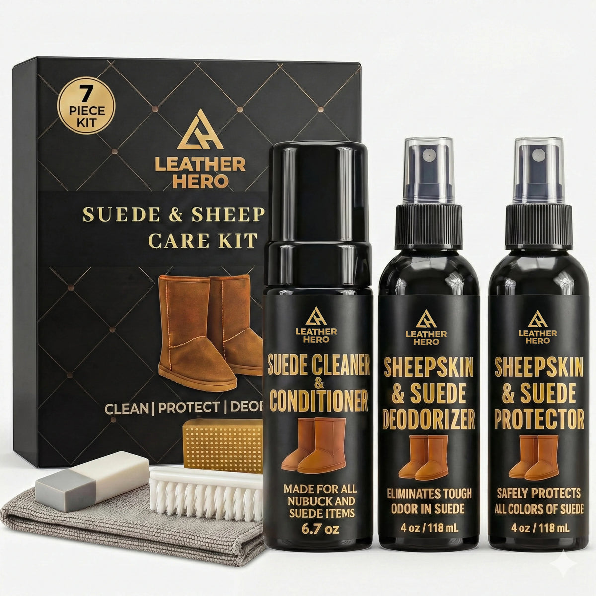 Leather Hero Suede & Sheepskin Cleaning Kit