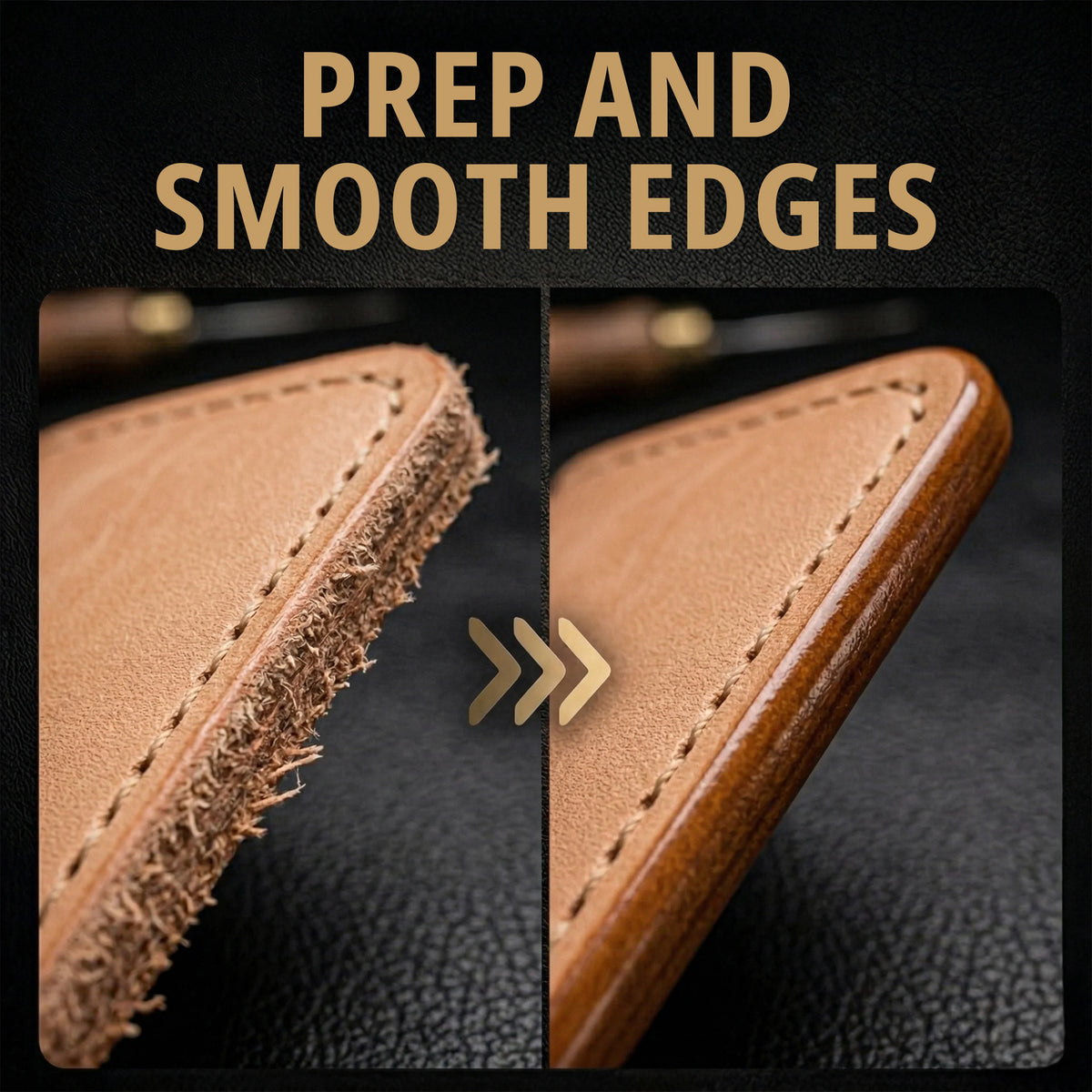 Eagle Leather Burnishing Gum Edge Finish Kit