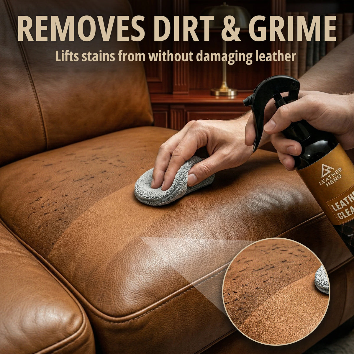 Leather Cleaner and Conditioner Kit – 4-Piece