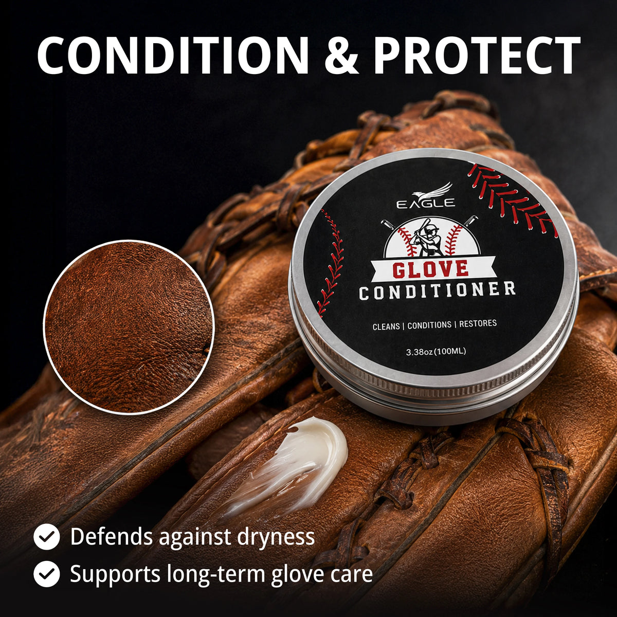 Eagle Complete Baseball Glove Care Kit