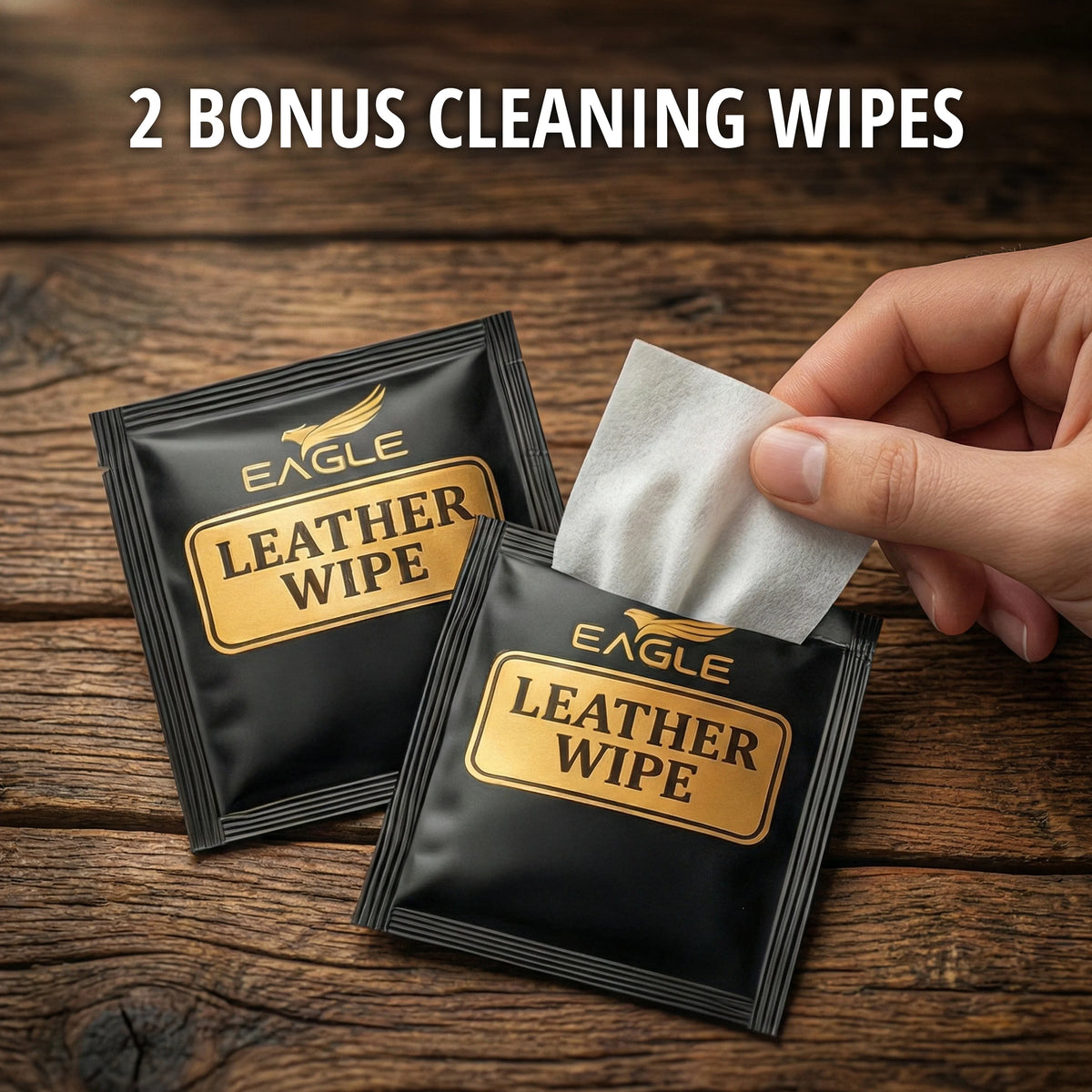 Eagle Shoe Shine Sponge Kit - Neutral