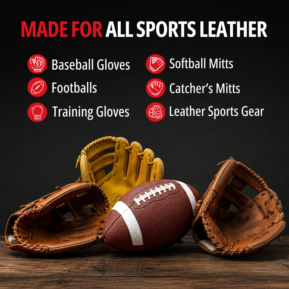 Eagle Leather Glove Conditioner Cream 2pc Set