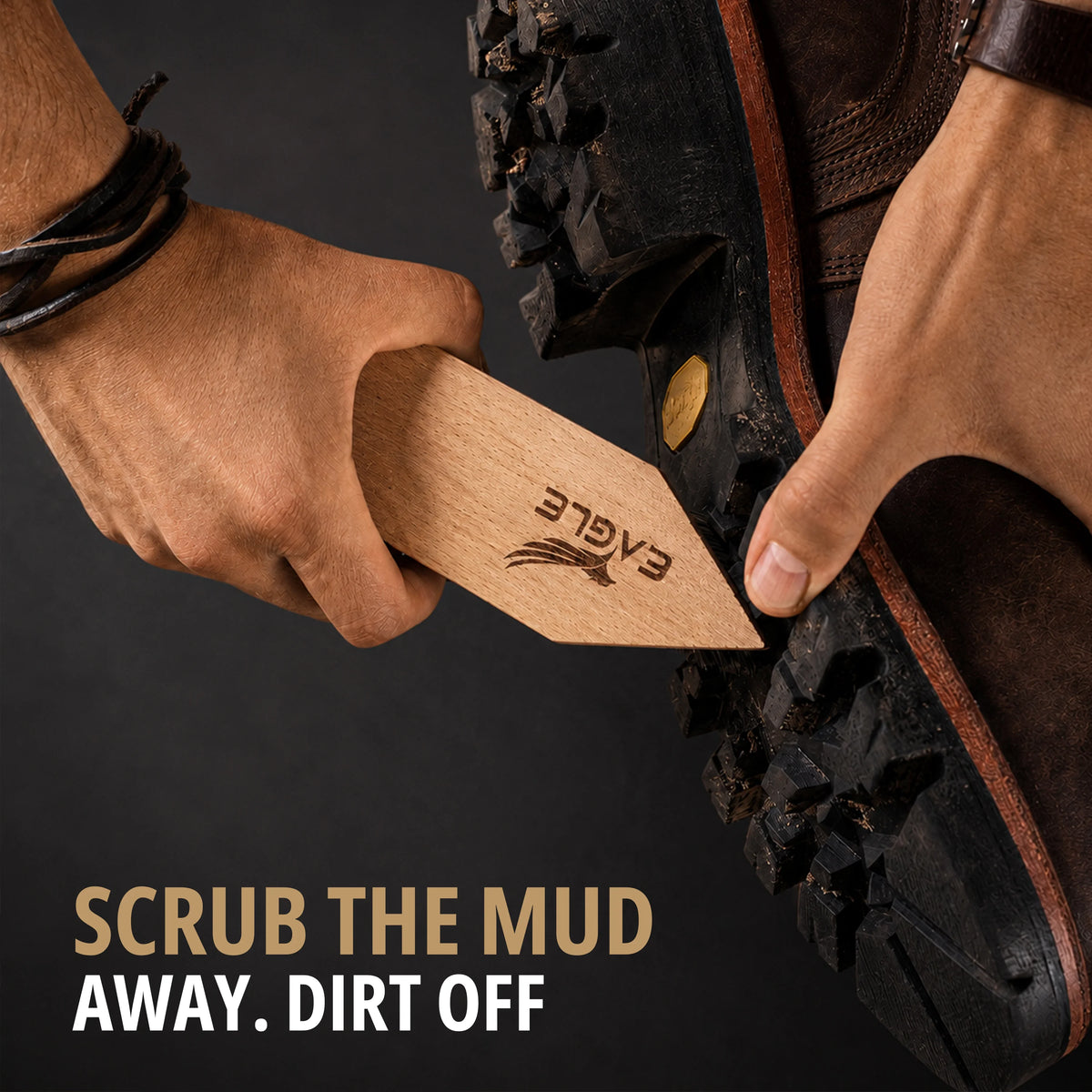 Eagle Heavy-Duty Boot & Cleat Brush