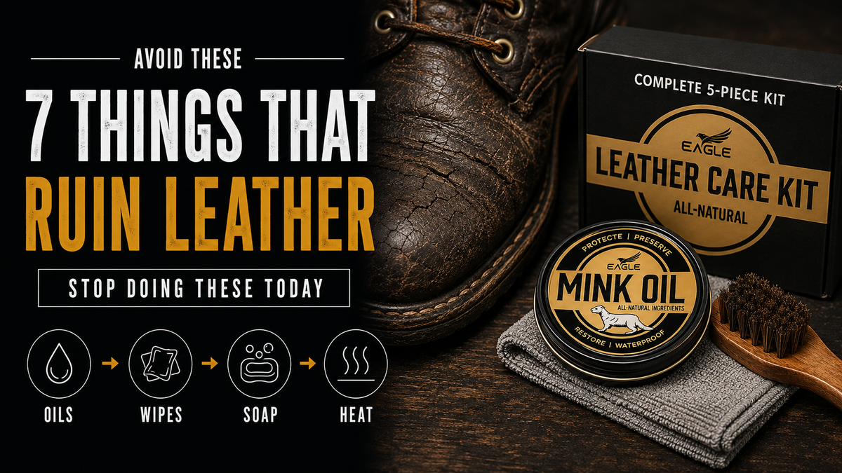 7 Things People Put on Leather That Ruin It