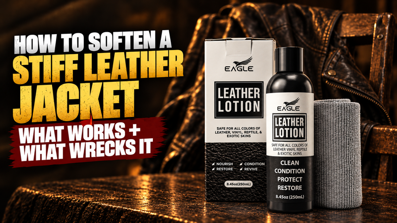 How to Soften a Stiff Leather Jacket: What Works and What Wrecks It