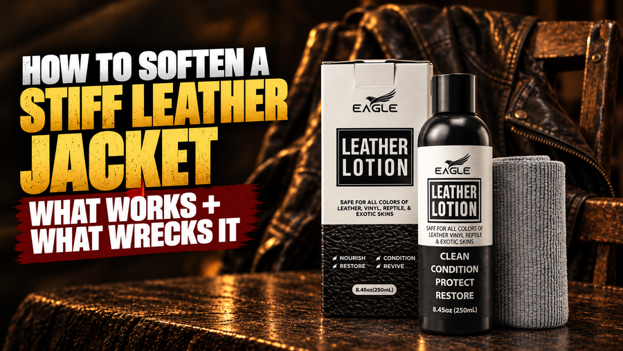 How to Soften a Stiff Leather Jacket: What Works and What Wrecks It