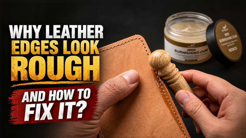 Why Leather Edges Look Rough and How to Fix It?