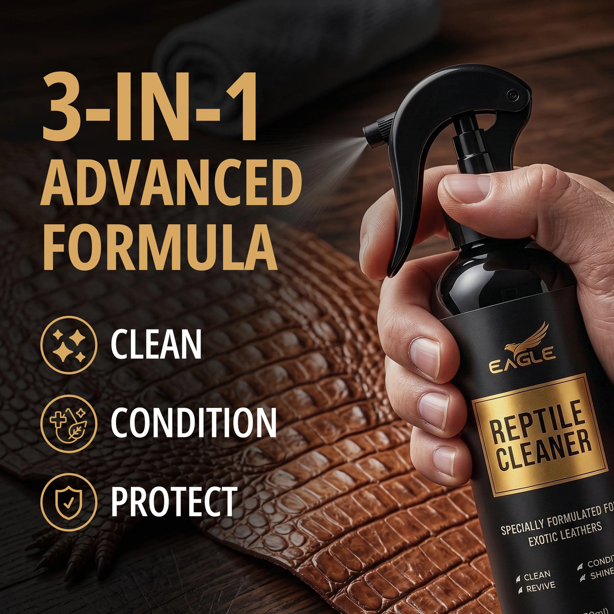 Eagle Exotic Leather Cleaner & Conditioner Spray