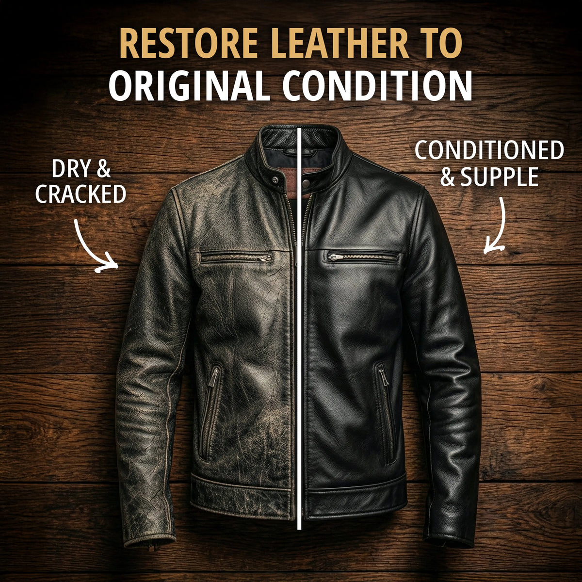 Eagle Leather Jacket Conditioning Lotion with Cloth