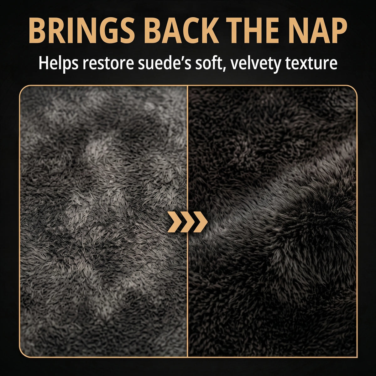 Eagle Suede Renew Color Restorer Spray Kit - Black 250mL