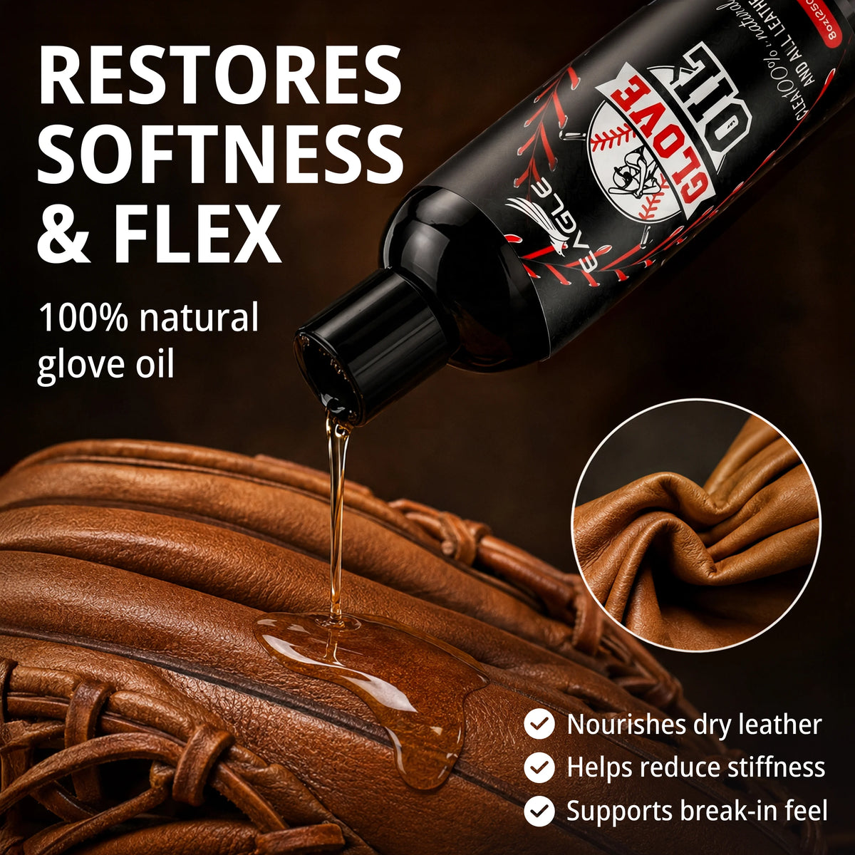 Eagle Complete Baseball Glove Care Kit