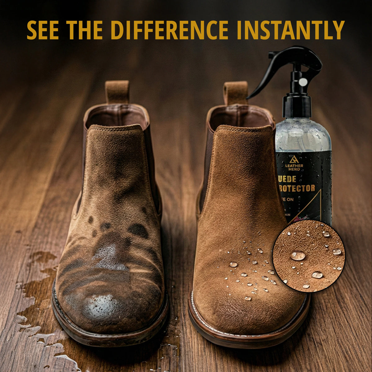 Leather Hero Suede Protector Spray — 10 oz