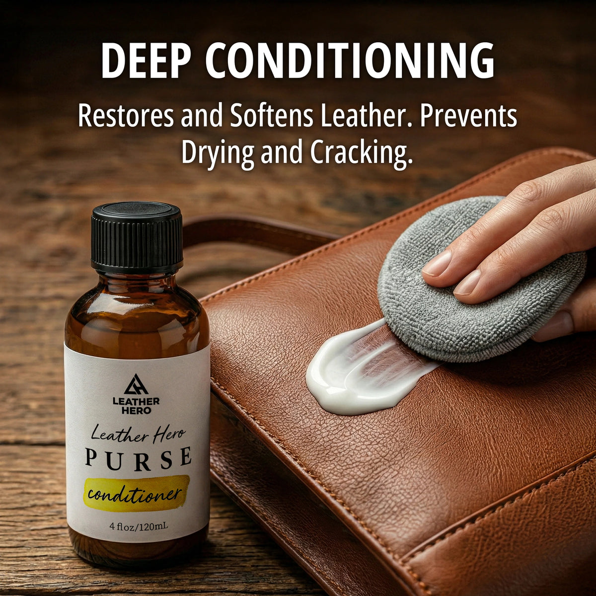 Leather Purse Cleaner & Conditioner Kit