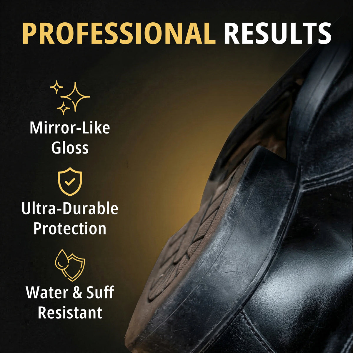 Eagle Sole and Heel Edge Dressing Black