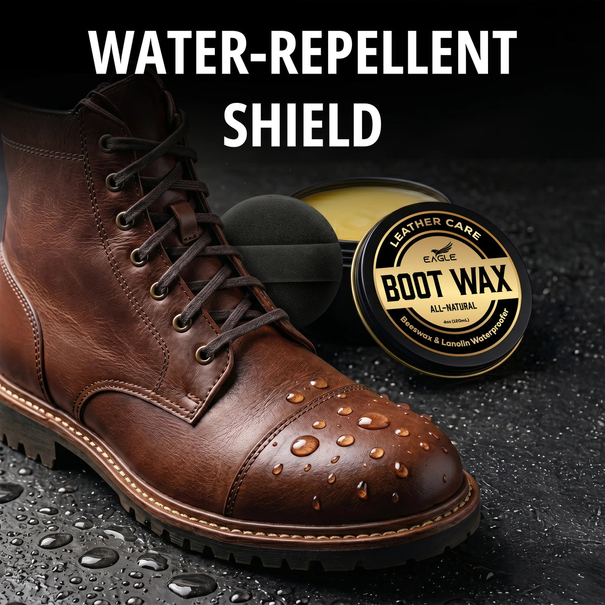 Eagle Boot Wax Waterproofer & Conditioner 4oz