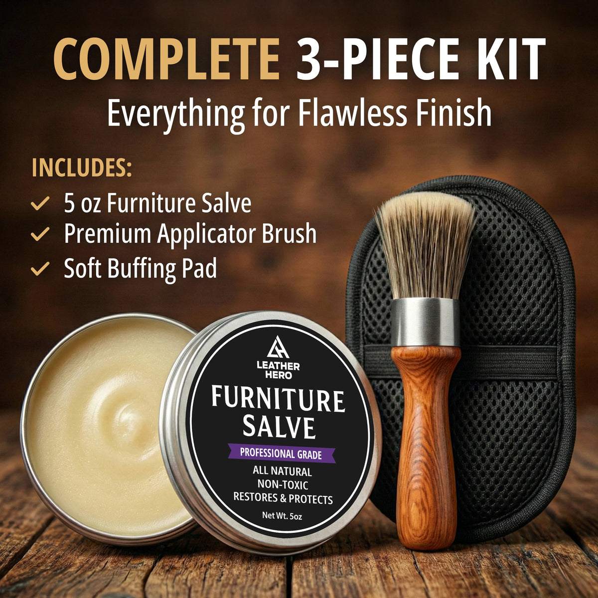 Leather Hero 3-in-1 Furniture Salve