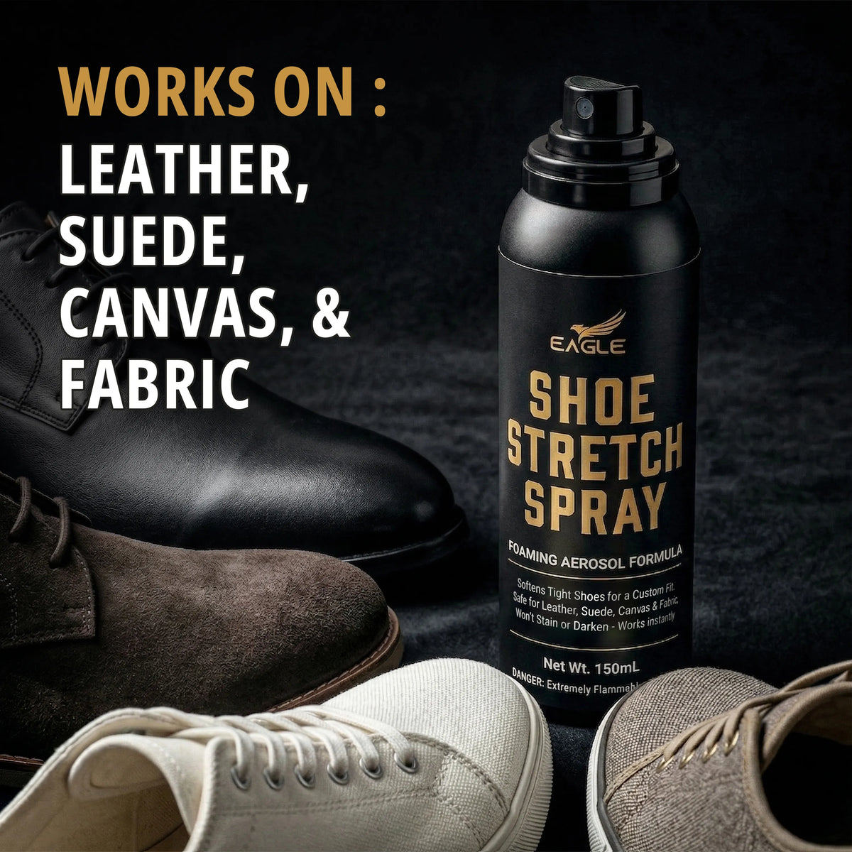Eagle Shoe Stretch Spray 150mL Aerosol