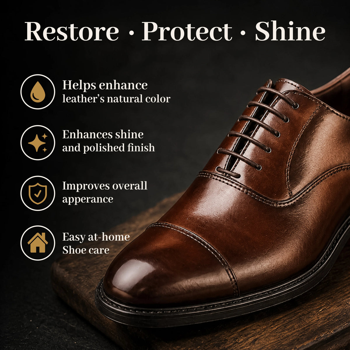 Eagle 5-Piece Shoe Shine Kit - Neutral