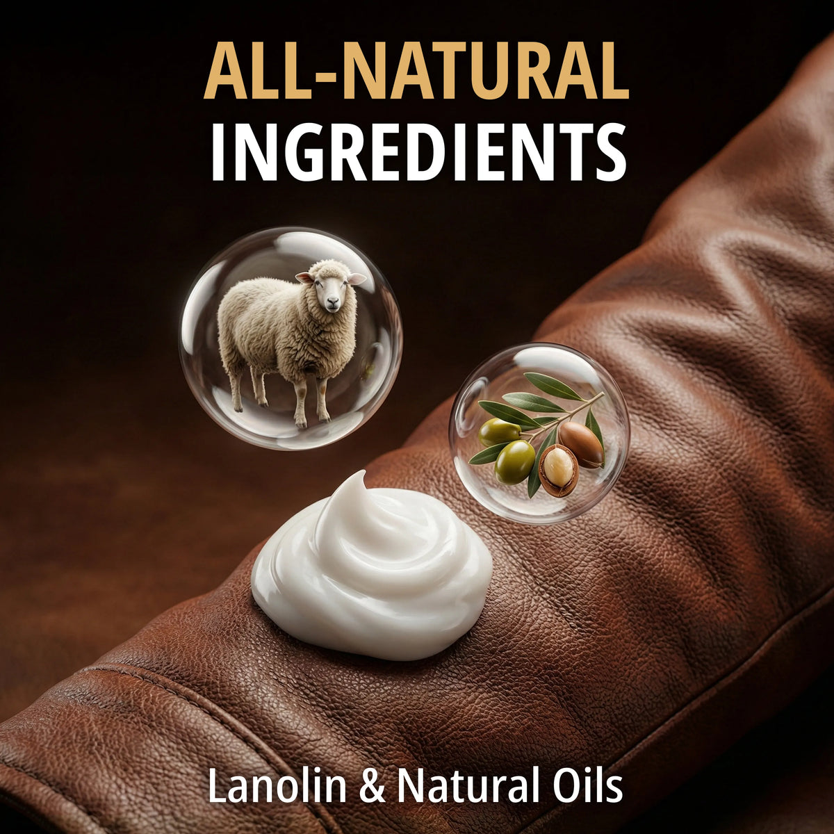 Eagle Leather Jacket Conditioning Lotion with Cloth