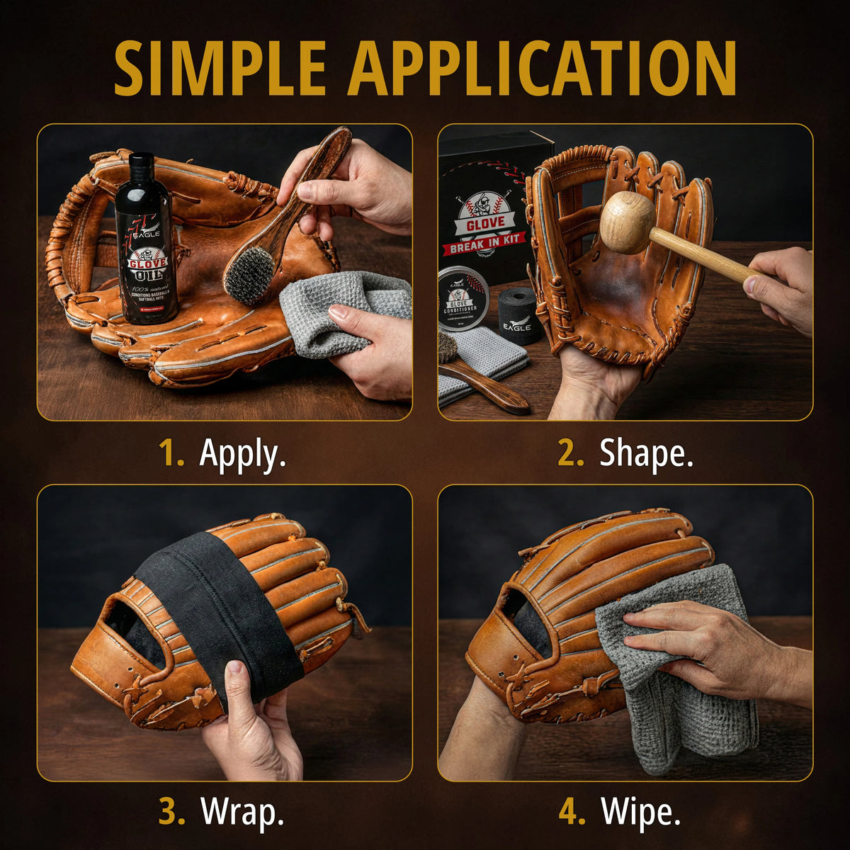 Eagle Glove Break in Kit