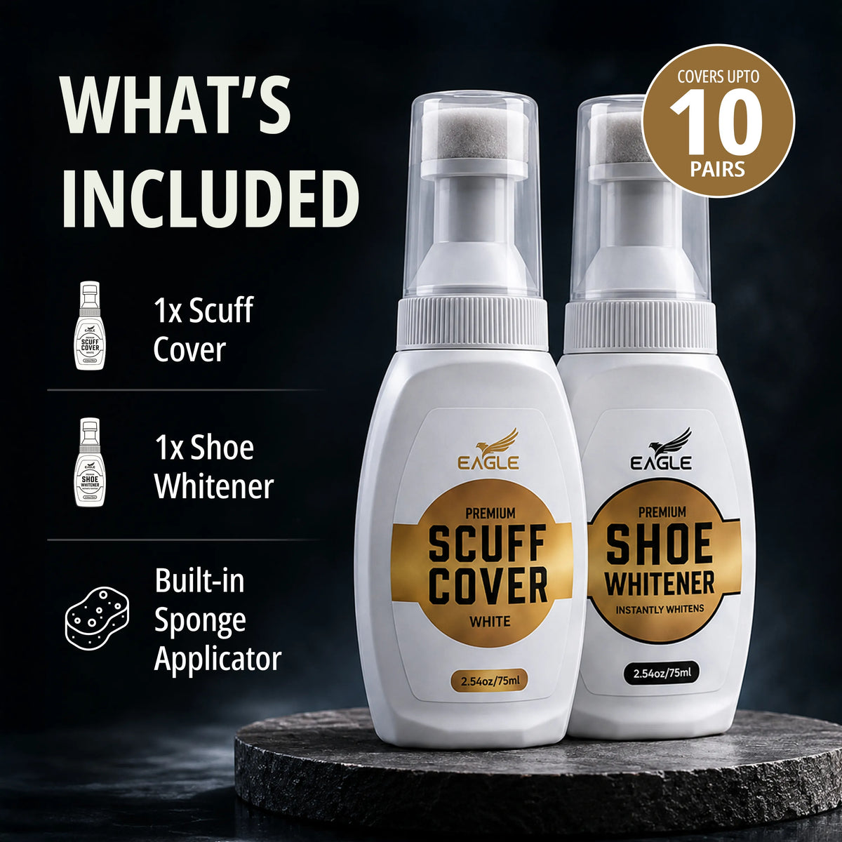 Eagle Sneaker Whitener Kit - 2 Pack