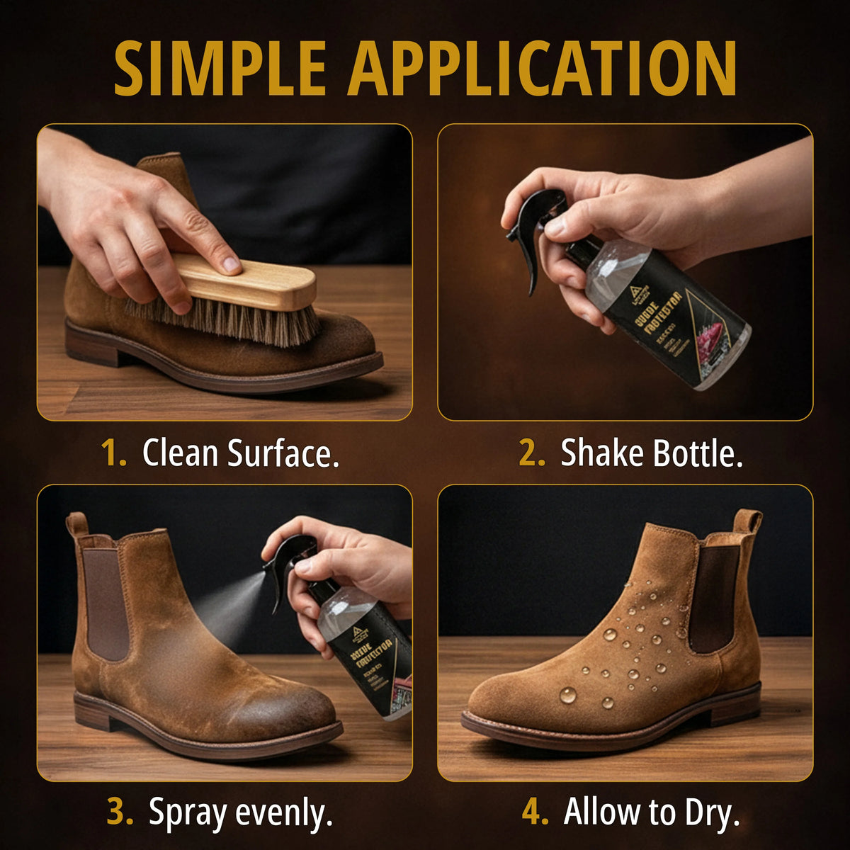 Leather Hero Suede Protector Spray — 10 oz