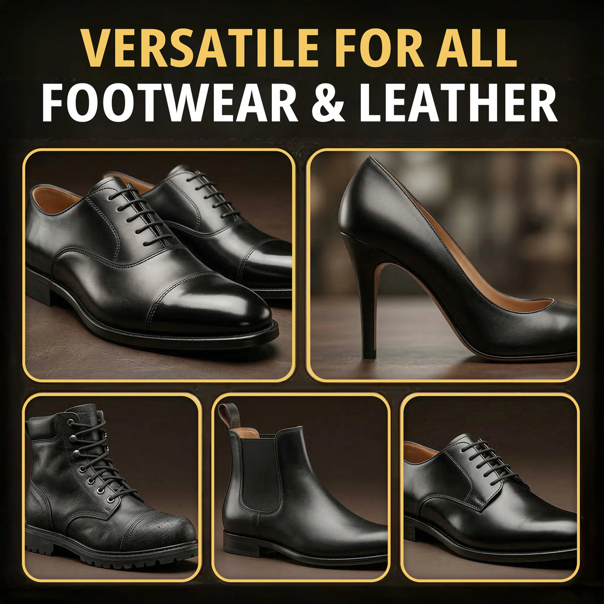 Eagle Sole and Heel Edge Dressing Black