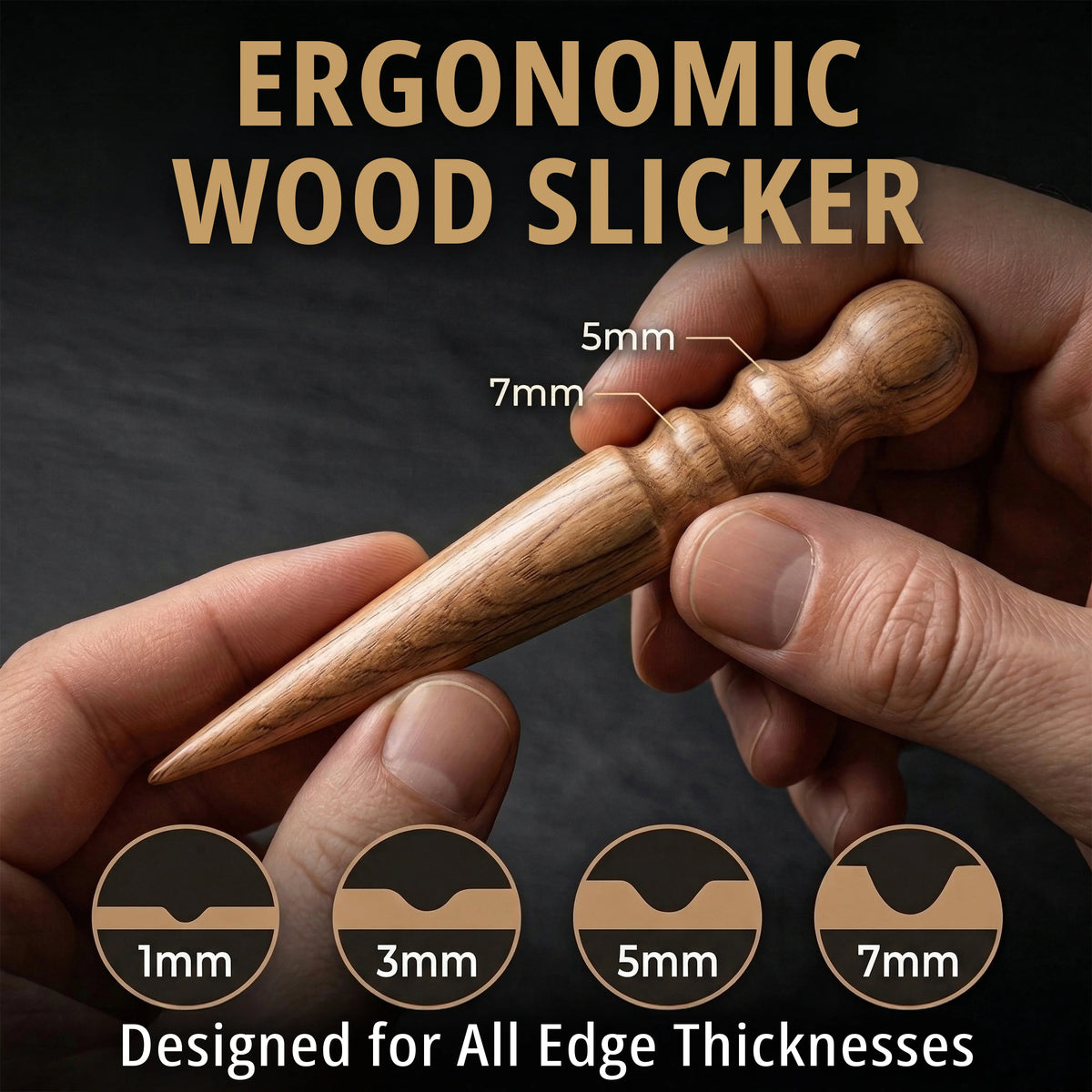 Eagle Leather Burnishing Gum Edge Finish Kit