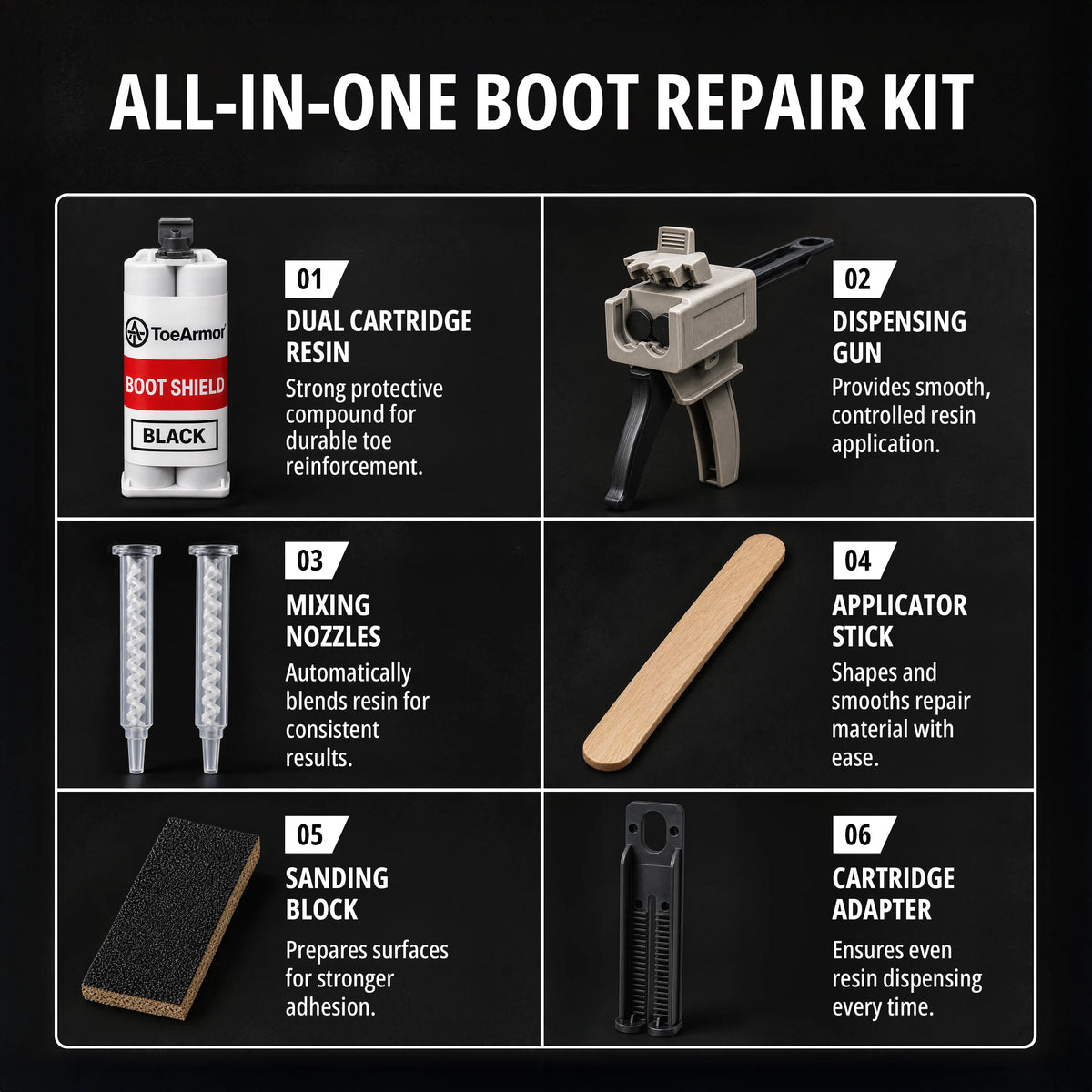 Toe Armor Boot Shield Work Boot Protector