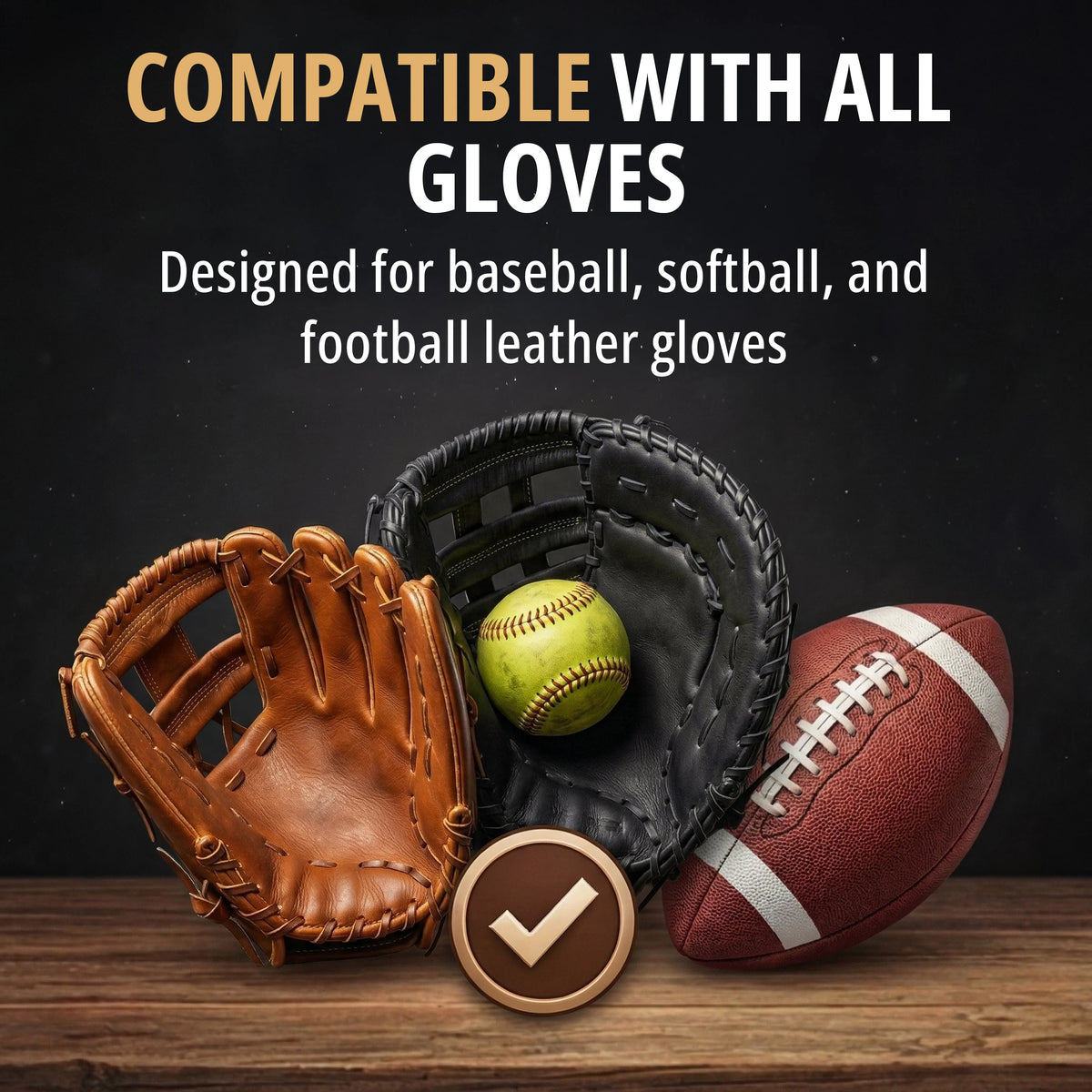 Eagle Baseball Glove Oil Conditioner with Applicator Cloth - 250mL (8.45oz)