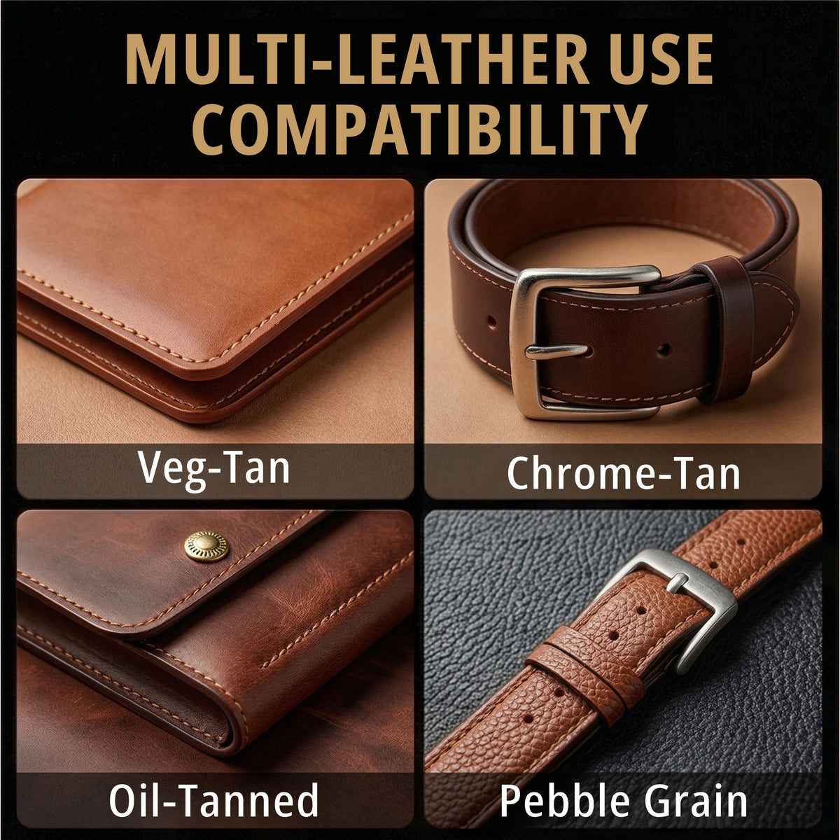 Eagle Leather Burnishing Gum Edge Finish Kit