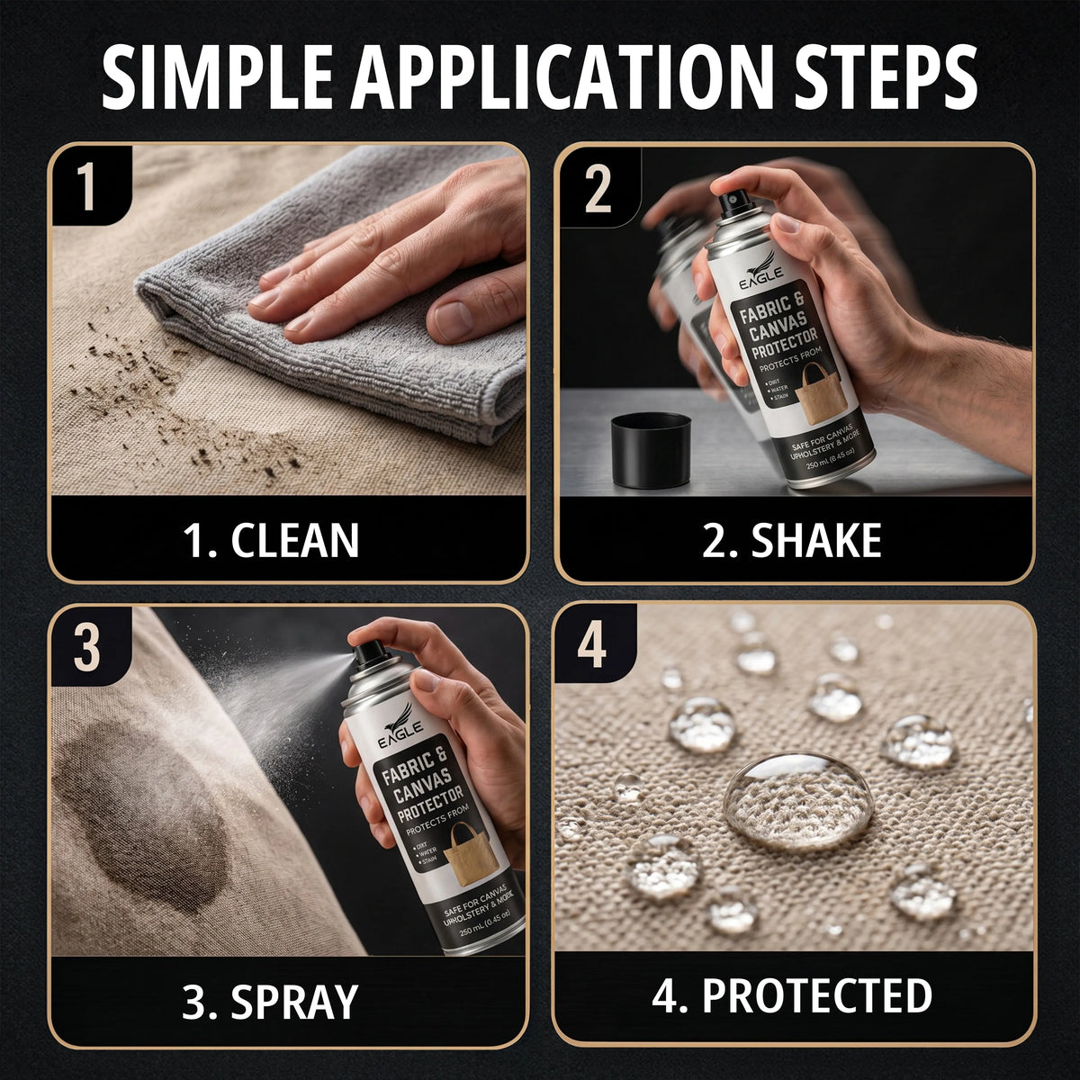 Eagle Fabric Stain Protector Spray 250mL