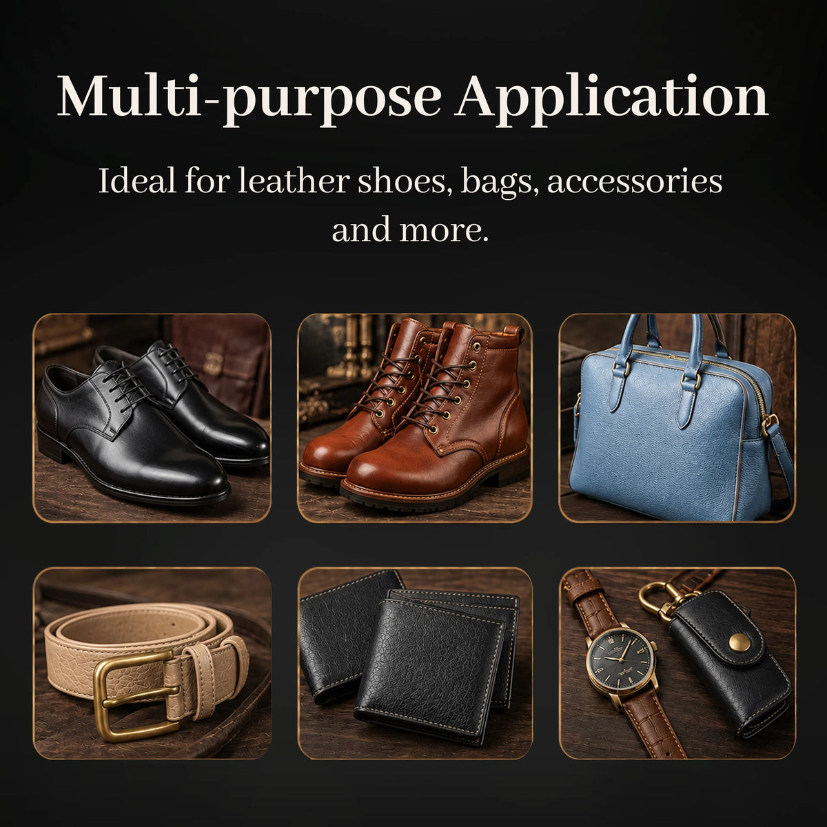 Eagle 5-Piece Shoe Shine Kit - Neutral