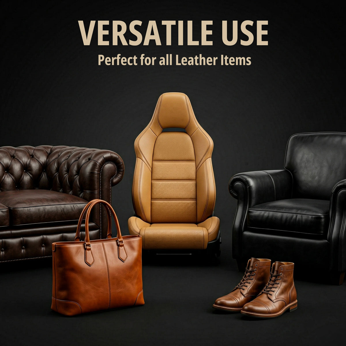 Leather Cleaner and Conditioner Kit – 4-Piece