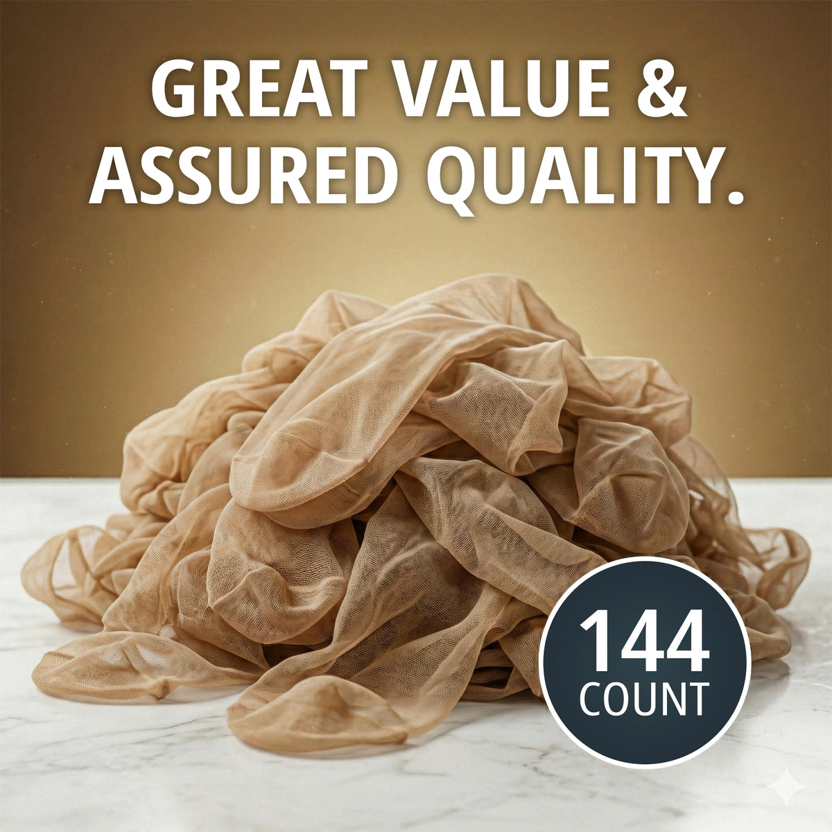 Leather Hero Disposable Foot Socks | 144 Pieces