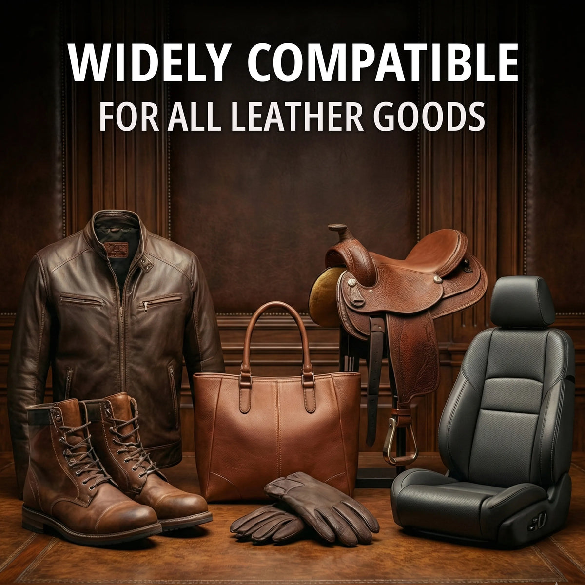 Eagle Mink Oil Liquid Leather Conditioner 8oz with Cloth
