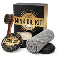 Eagle 4-in-1 Mink Oil Leather Conditioner Kit