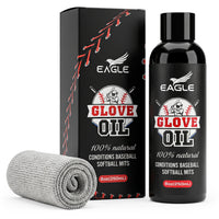 Eagle Baseball Glove Oil Conditioner with Applicator Cloth - 250mL (8.45oz)