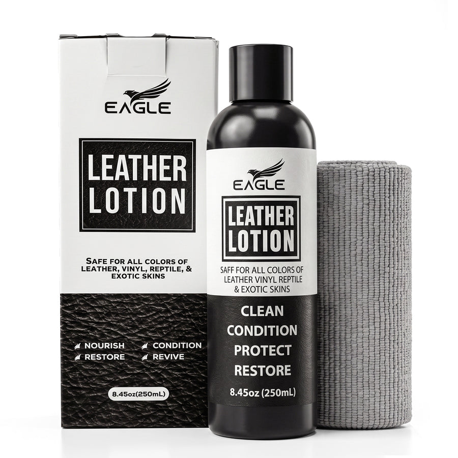 Eagle Leather Jacket Conditioning Lotion with Cloth