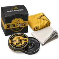 Eagle 3-Piece Shoe Polish Kit - Black