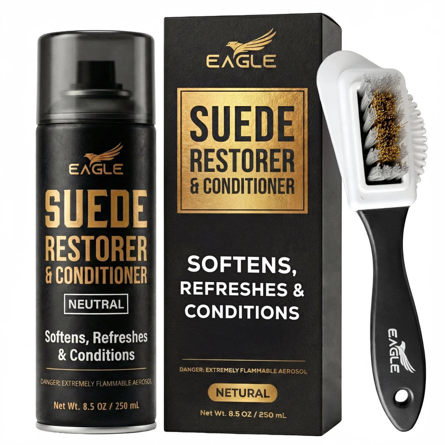 Eagle Suede Renew Color Restorer Spray Kit - Neutral 250mL