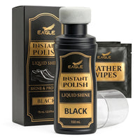 Eagle Instant Liquid Shine Polish Kit - Black