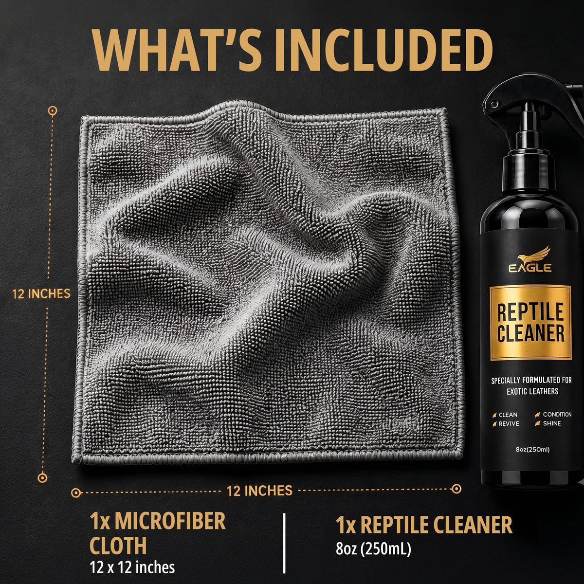 Eagle Exotic Leather Cleaner & Conditioner Spray